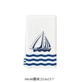 thumbnail image 3 of Yakvarog Nautical Kitchen Hand Towels, Soft Touch & Highly Absorbent Quick Dry Towel, 16" x 24", Durable Breathable Hand Towels for Wiping Cups, Dishes, Countertops, Summer Home Decor, 3 of 7