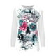 thumbnail image 4 of Sudadera con capucha de Halloween de manga larga informal suelta con estampado de cuello redondo para mujer Pompotops gfhjh1736, 4 of 4