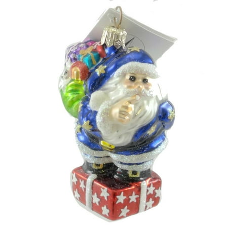 Christopher Radko SECRET SANTA JR Glass Ornament Presents (Best Secret Santa Presents)