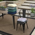 thumbnail image 5 of ARDEN Outdoor Tufted Bistro Seat Cushion, Set of 4, 14.5 in x 15 in, Rain-Proof, Fade Resistant Clark Blue, 5 of 8