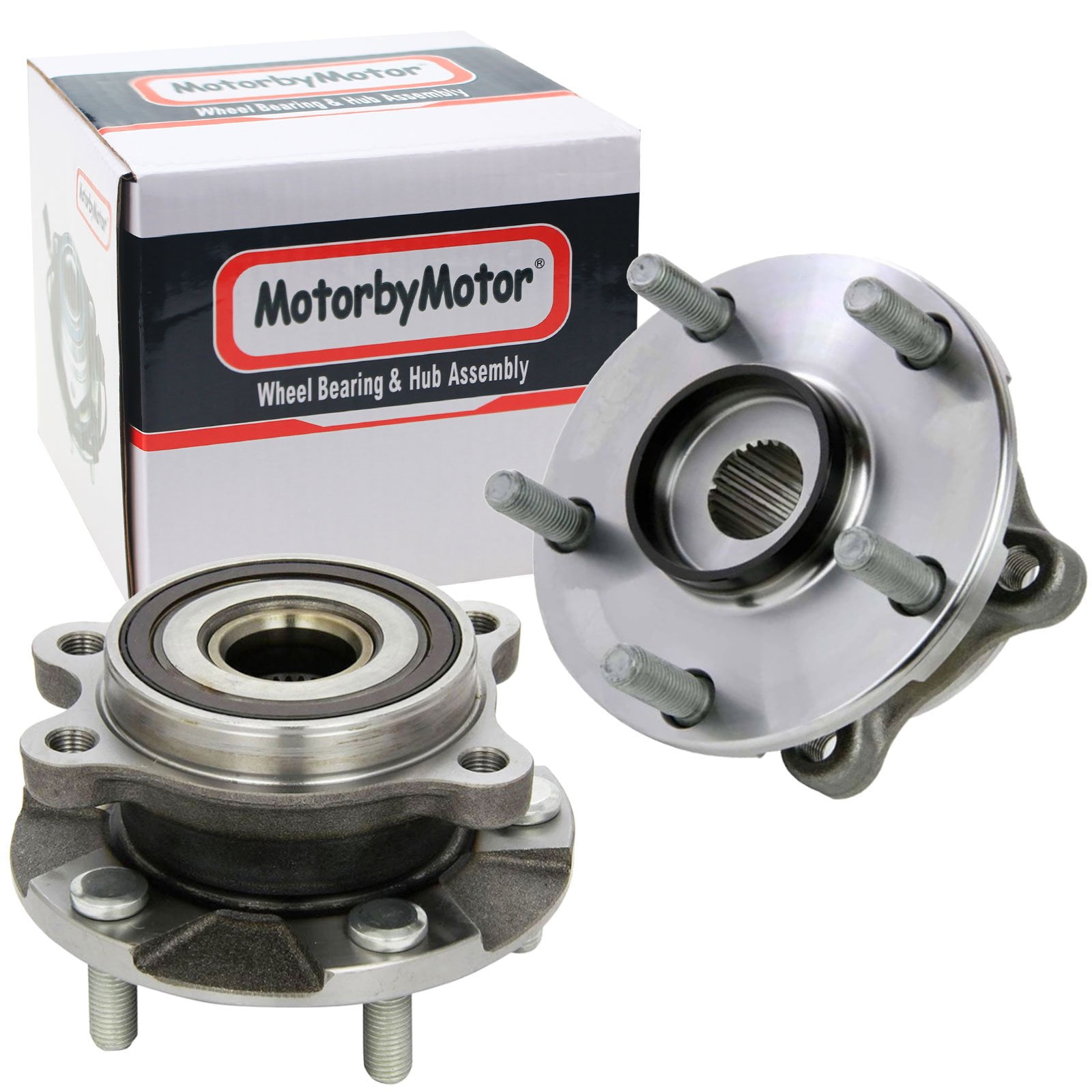 Detroit Axle Front Wheel Hub and Bearing Assembly Replacement for Toyota Rav4 Scion tC 513258 