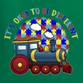 thumbnail image 6 of Wild Bobby Its Okay to Be Different | Train Autism Awareness Women Graphic Tee, 6 of 6