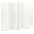 thumbnail image 1 of vidaXL 6-Panel Room Divider White 240x180 cm Steel, 1 of 4