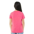 thumbnail image 3 of Bella & Canvas B13906306 Youth Tri-Blend T-Shirt, Charity Pink Triblend - Extra Large, 3 of 5