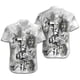 thumbnail image 5 of Camisas hawaianas Aloha con diseño de Jesús y león para hombre y mujer, camisas playeras frescas de manga corta con solapa, camisas florales, blusas casuales cruzadas de calle, 5 of 5