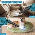thumbnail image 2 of 2-in-1 Electric Cordless Garden Leaf Air Blower Computer Dust Collector Dust Snow Blowing Power Tools ,Strong Wind, 2 of 6