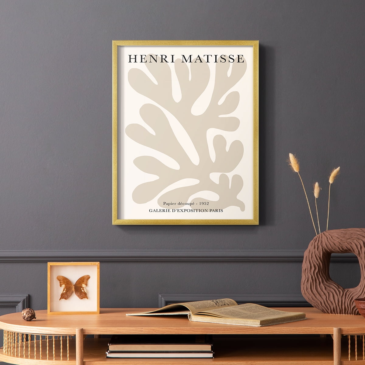 Matisse CCVIII in Solid Wood 11 x 14 Framed Print