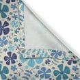 thumbnail image 4 of Ambesonne Floral Valance Pack of 2, Bluish Flowers and Branches, 42"X18", Blue, 4 of 5