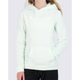 thumbnail image 3 of 3 Pack: Girls' Soft Brushed Fleece Pullover Hoodie Sweatshirt With Kangaroo Pocket (Ages 7-16), 3 of 5