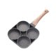 thumbnail image 1 of Olla Para Freír De Cuatro Agujeros, Sartén Gruesa Para Tortilla, Sartén Antiadherente Para Huevos, Tortitas, Bistec, Sartén Para Cocinar Huevos, Jamón, Sartenes Para El Desayuno, Utensilios De Cocina matsuzay HA027426-01, 1 of 5