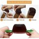 thumbnail image 4 of 32 Pcs Silic Ch Leg Floor Protectors For Floors, 4 of 5