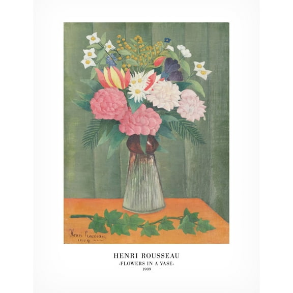 Trademark Fine Art Pictufy Flowers In a Vase Canvas Wall Art