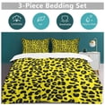 thumbnail image 2 of Animal Printing Leopard Duvet Cover Set Bedding Set Polyester Quilt Cover for Bedroom Decoration, 2 of 6
