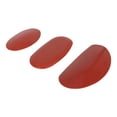thumbnail image 4 of <p>Pottery Clay Ribs, Soft Comfortable Durable Rubber Portable 3 Pieces Pottery Ribs Red  For Modeling</p>, 4 of 5