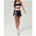 thumbnail image 3 of PISONIC Womens Workout Sets 2 Piece Tennis Sets Skorts Sets Athletic Gym Golf Outfits Tank Top and Skort, 3 of 6