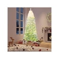 thumbnail image 1 of Qinaqin 7.5FT Snow-Flocked Slim Pencil Artificial Christmas Tree con Robusto Soporte Metálico Ideal para Hogar Oficina Apartment y Party cm de Alturaoliday Profundidadcor, 1 of 8