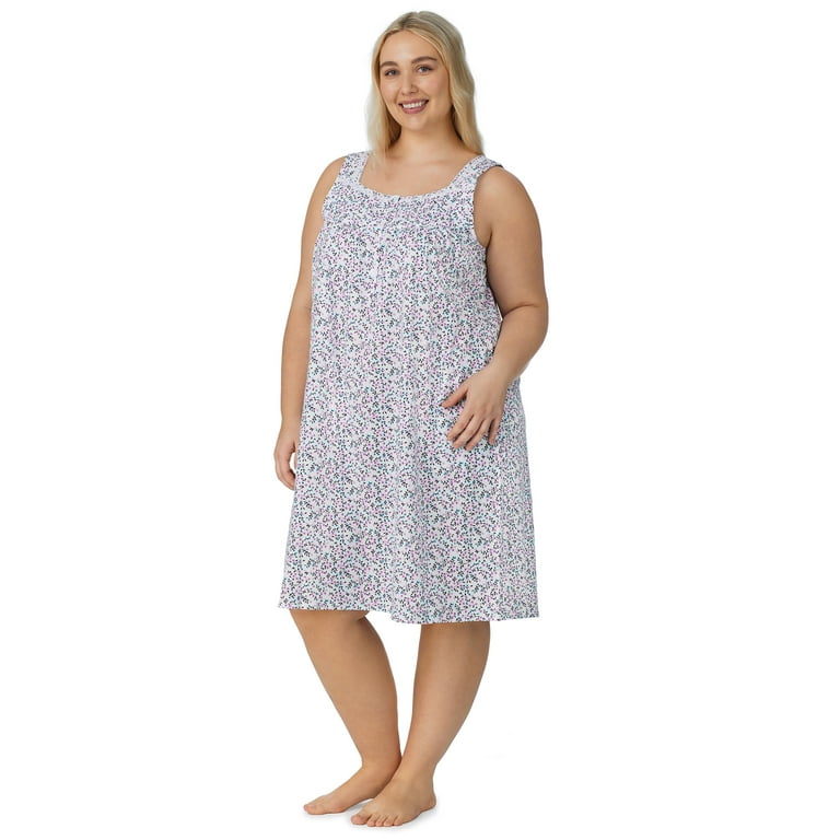 100 cotton nightgowns plus size 2025