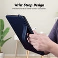thumbnail image 5 of Protective Case for 6" Amazon Kindle 11th Generation 2024/2022 Released, PU Leather Slim Lightweight Stand Hand Strap  Anti-Scratch Case Cover for Kindle 6 Inch2024/2022, Blue, 5 of 7
