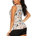 thumbnail image 3 of Honeii Dogs Print Women's Workout Tank Top Sleeveless Quick Dry Sun Protection UPF 50+ Running Hiking Athletic Gym Yoga Tank Tops-, 3 of 7