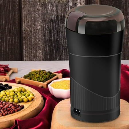 

Kuluzego Coffee Grinder Electric Grains Grinder Electric Spice Grinder Electric Herb Grinder Grinder for Coffee Beans Spices with 2 Stainless Steel Blade
