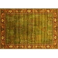 thumbnail image 1 of Ahgly Company Indoor Rectangle Oriental Yellow Traditional Area Rugs, 5' x 7', 1 of 4