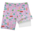 thumbnail image 5 of MEZZALL Boys Shark Printed Swimming Shorts With Lace Up High Waisted Loose Casual Swim Trunks Summer Beach Vacation Pool 14-16 Years Cute Baby Wear, 5 of 5