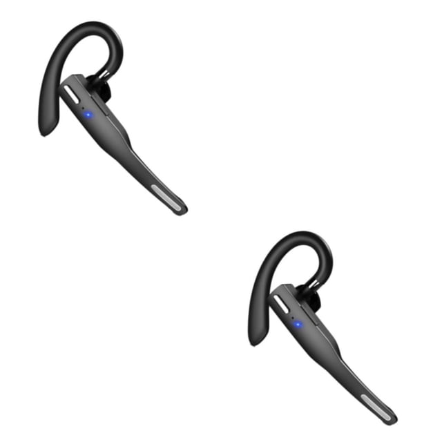stanreset Wireless Bluetooth V0 Headset for Car Driver Premium Handsfree with Mic Style A 2Set