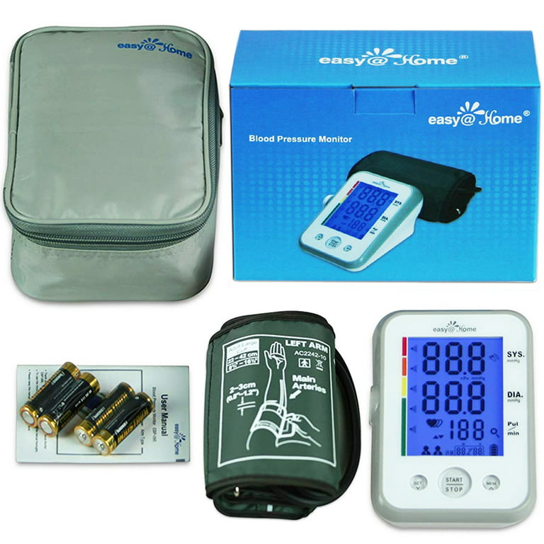 Blood Pressure Monitor Upper Arm, ELERA Automatic Digital Arterial BP &  Heart Rate (Home Use)Fast delivery fulfillment by !