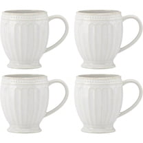 Lenox 895722 French Perle Groove Mugs Set Of 4