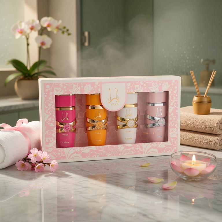 My Yara Collection by Lattafa, 4 Piece Set for Women - Walmart.com
