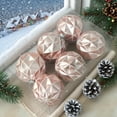 thumbnail image 5 of Kbndieu Pink Christmas Balls Ornaments for Xmas Tree, 6Pcs 3.15" Shatterproof Christmas Tree Decorations Plastic Xmas Hanging Balls for Wreath Garland Holiday Indoor Party, 5 of 6