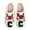 C, variant on Christmas Slippers for Women Men, Letter Graphic Soft Slip-On House Winter Plush Fluffy Cute Slippers for Holiday Xmas Bedroom Indoor Outdoor Use(S,14.45)