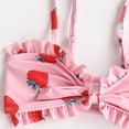thumbnail image 4 of Jacenvly Swimsuit Skirt Girls Clearance Skin-Friendly Toddler Kids Baby Girls Fashion Cute Print Swimming Trunks Skirt Seaside Swimsuit Set 6 Months Pink, 4 of 6