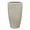 Sand, variant on Ecobo 20.9 inches Eco-Friendly Round Pot Planter Vicenza Indoor/Outdoor use, Durable, Versatile & Lightweight, Designed by Brazilian Artisans, Contemporary All-Weather Design –White