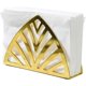 thumbnail image 1 of Napkin Holder Hollow Paper Dispenser, Stainless Steel Triangular Napkin Dispenser, Modern Art Dining Table Napkin Holder, Vertical Napkin Holder, for, 1 of 4
