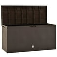 thumbnail image 3 of vidaXL Garden Storage Box Brown 114x47x60 cm, 3 of 4