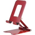 thumbnail image 1 of Support de Téléphone de Sport, Support de Bureau Mobile, Support de Tablette avec Angle Réglable 135x90x55mm (Rouge), 1 of 5
