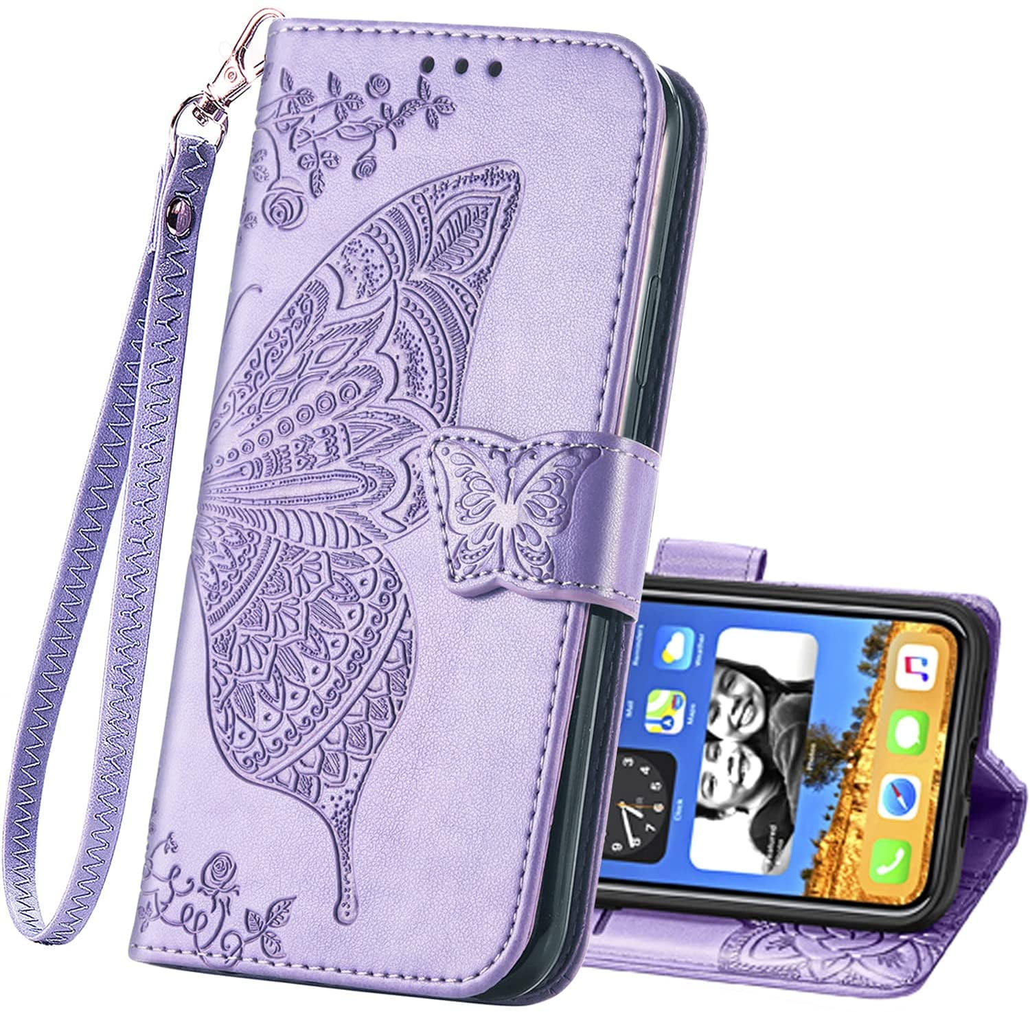 Wallet Case For Iphone 11 Pro Max Pu Leather Protective Phone Case Wrist Strap Card Slots Holder Pocket Emboss Butterfly Flower Stand Flip Case For Iphone 11 Pro Max Light Purple Walmart Com Wallet Case For Iphone 11 Pro Max Pu Leather Protective Phone Case Wrist Strap Card Slots Holder Pocket Emboss Butterfly Flower Stand Flip Case For Iphone 11 Pro Max Light Purple Walmart Com