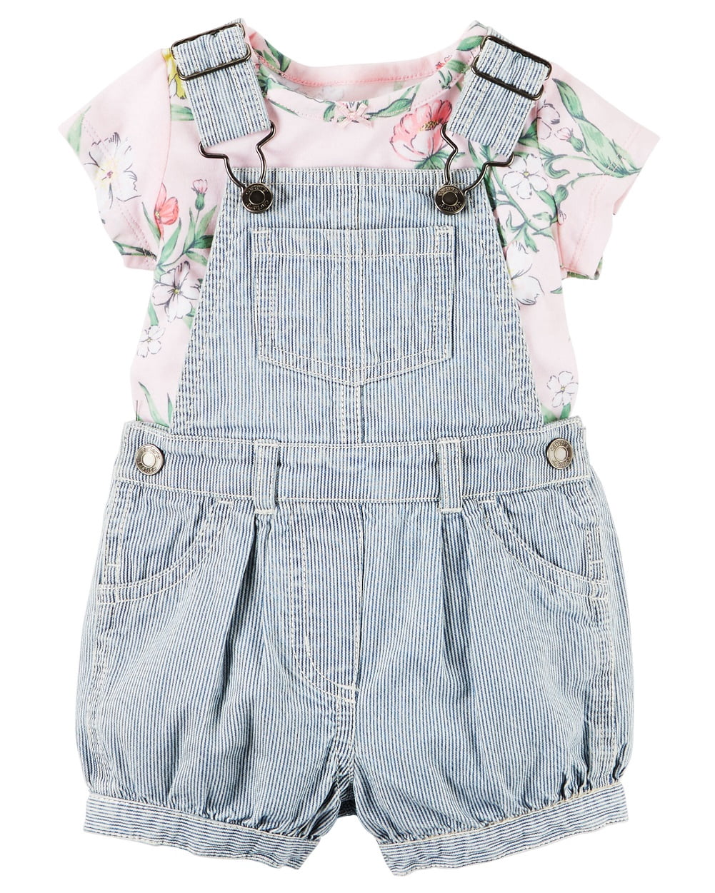 baby girl shortalls