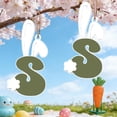 thumbnail image 3 of Easter Wooden Sign, Bunny Ear Letter Ornament Hanging Decoration, Colorful Spring Home Decor for Wall Door Party, 3 of 5