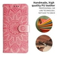 thumbnail image 3 of TECH CIRCLE for iPhone 14 Pro 6.1" 2022 Magnetic Clasp Case, PU Leather Flip Wallet Case with Cart Slot Kickstand & Wrist Strap Shockproof Protective Case for iPhone 14 Pro Women Ladies, Rosegold, 3 of 13
