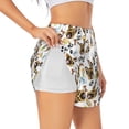 thumbnail image 3 of Lsque German Shepherd Dog Printed Women's Running Shorts with Liner Pockets,Elastic Quick Dry Workout Athletic Gym Yoga Shorts,Womens High Waist Shorts-Small, 3 of 9