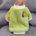 thumbnail image 3 of XS Ropa cálida de lana para perros, ropa de frutas para gatos, pijamas suaves para cachorros, ropa para Chihuahua, suéter para perros, jersey de Bulldog Francés, 3 of 5