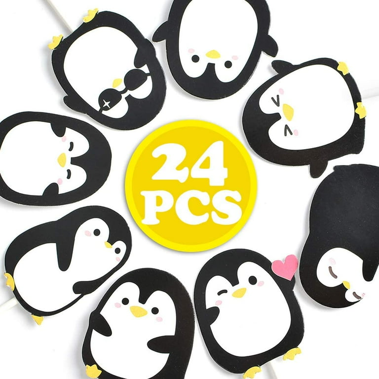 24x Cupcake Topper Picks (Pacman)