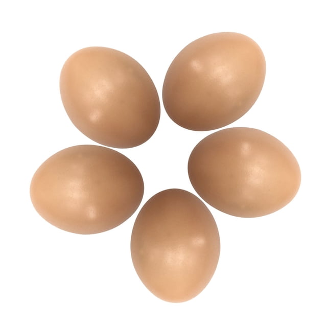 16 huevos de gallina de plástico realistas para practicar grafitis.