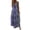 Electric Purple, variant on Women's Full Size Printed Scoop Neck Maxi Cami Dress 100% Polyester Lightweight Flowing For Elegant Weather Daily Wear
