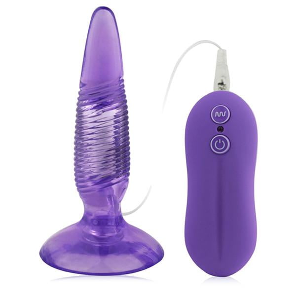 Pink B.O.B. Vibrating Textured Plug Flexible Stimulator Probe Personal Massager