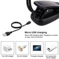 thumbnail image 4 of LED Clip on Book Light,Portable Rechargeable 5 LED 3 Color 3 Brightness with USB Charging Cable,360° Rotation,Perfect for Kids, Bed Headboard & Travel, 4 of 7