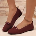thumbnail image 3 of Wensltd Women Ballet Flats Wide Width Comfortable Round Toe Casual Daily Flat Shoes, 3 of 9