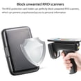 thumbnail image 2 of Blocking Credit Card Protector Aluminum ID Case Hard Shell Business Card Holders Metal Wallet for Men or Women, 2 of 5